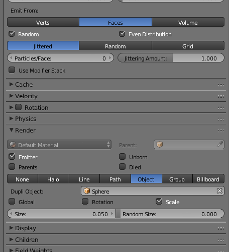 Particles along a texture - Particles and Physics Simulations - Blender ...