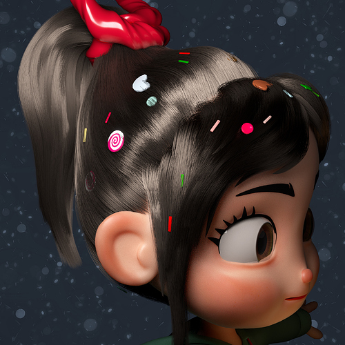 Vanellope von schweetz - Finished Projects - Blender Artists Community