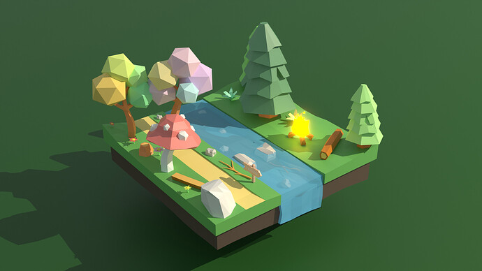 Low Poly World 1