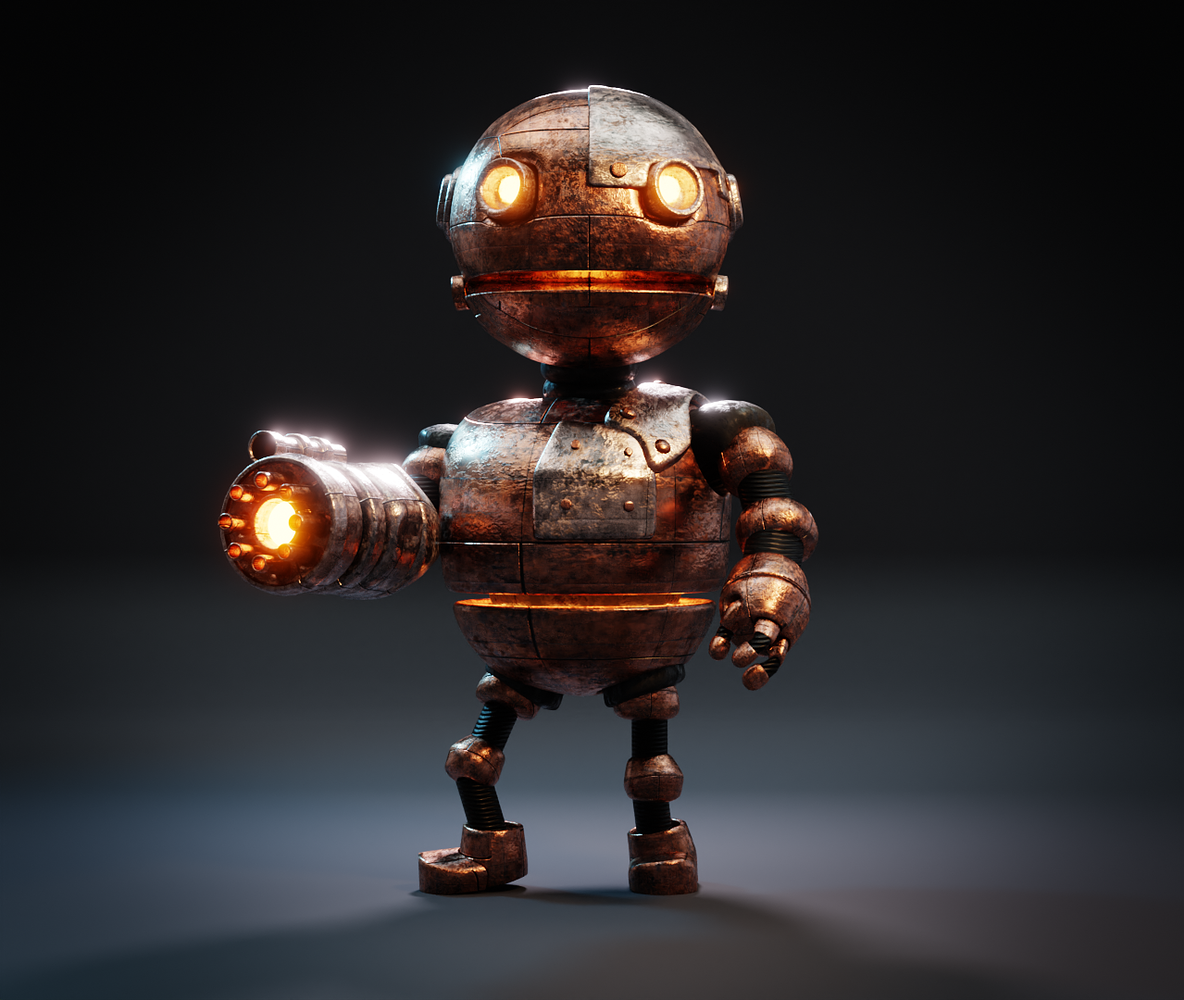 Robo-Butcher - Finished Projects - Blender Artists Community