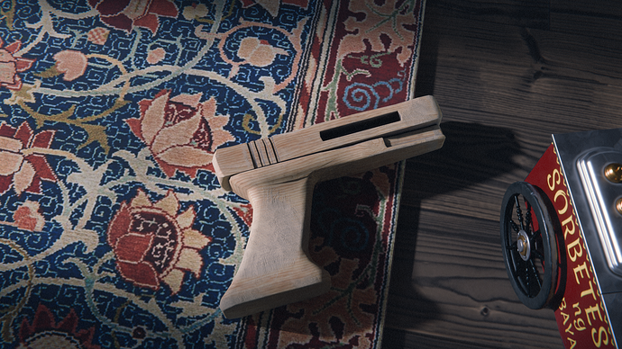 Wooden Toy Gun 2.1 (composite)