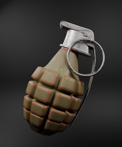 Hand Grenade-Render