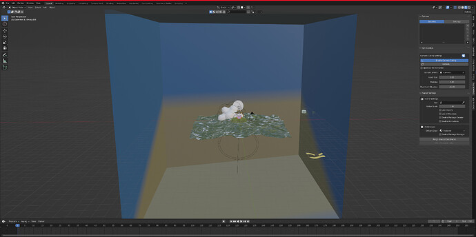 My render image is different with camera view - Works in Progress ...