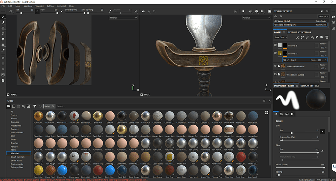 sword substance painter