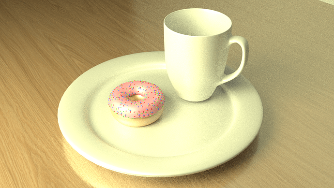 Donut tutorial 2.5 - finished)
