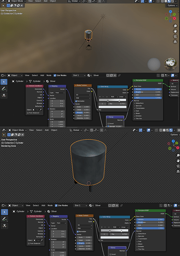 Textures in rendering view vs material preview - Materials and Textures ...