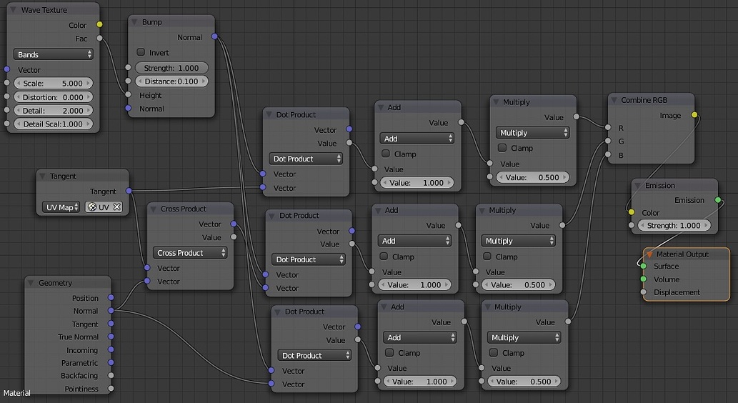 Baking Cycles Procedural Normals to Texture - Tutorials, Tips and ...