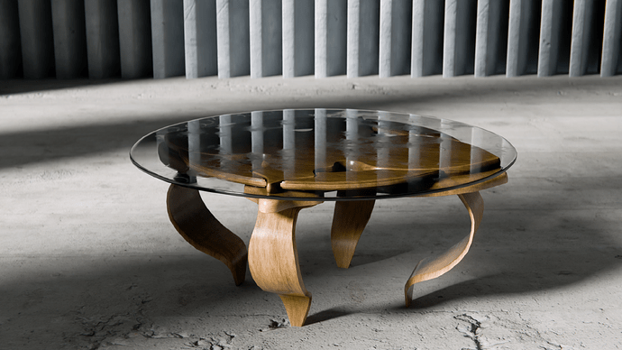 Ornate Coffee Table 3