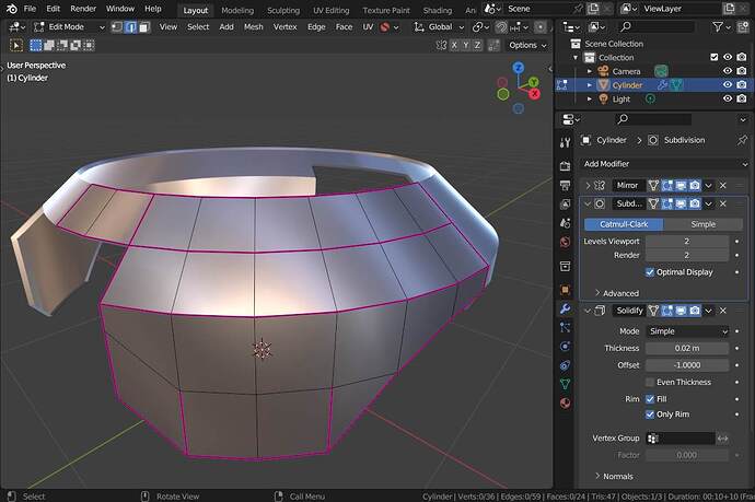 Pinching issue after subdivision - Modeling - Blender Artists Community