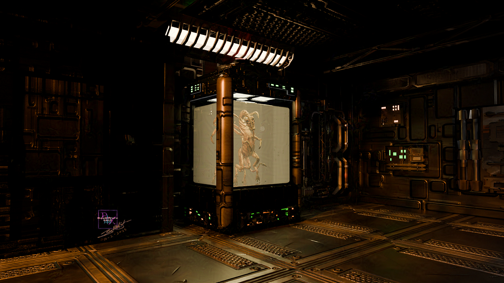 Alien Specimen Hold - Finished Projects - Blender Artists Community
