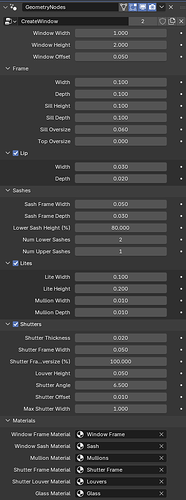 Procedural Window Generator - Works in Progress - Blender Artists Community