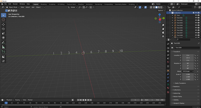Blender Python is writing an extra decimal point in this text, and I ...