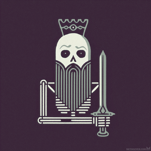 metin-seven_2d-vector-art-graphic-designer-illustrator-illustration_skeleton-king