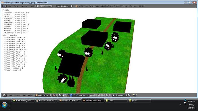 A* Pathfinding Demo - Game Engine Resources - Blender Artists Community