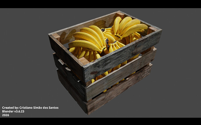CaixaDeBananasRender