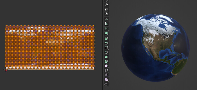 Scaling world map Blender, to see the whole map - Modeling - Blender ...