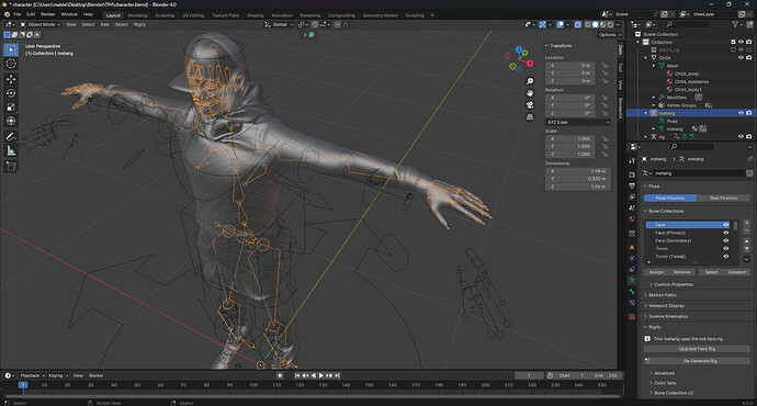 Smart Rigs Blender Generating a rig with meta-rig problem - Animation and Rigging ...