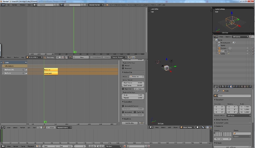 Non-Linear Animation (NLA) editor - Animation and Rigging - Blender ...