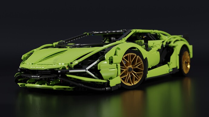 LEGO Lamborghini Front
