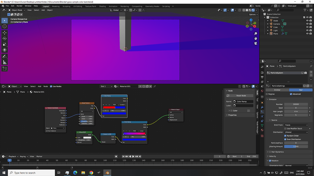 Particle coloring - Materials and Textures - Blender Artists Community