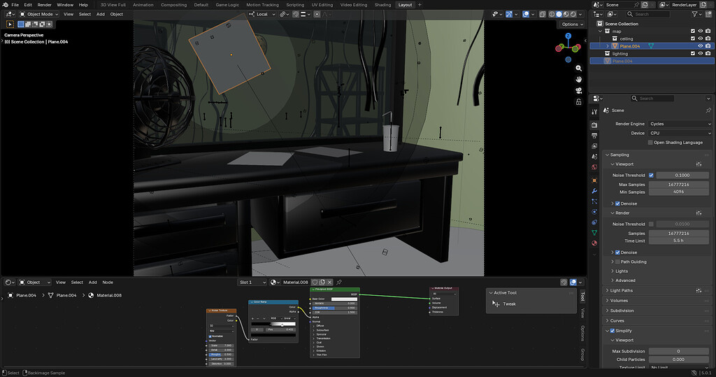 Object affects light but not visible in render - Basics & Interface ...