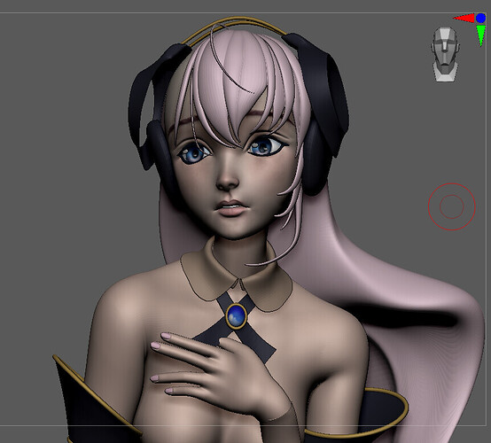 Redoing the hair