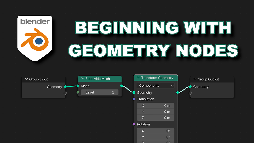 Beginning with Geometry Nodes - Tutorials, Tips and Tricks - Blender ...