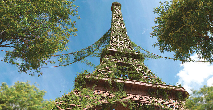 Eiffel Tower Post Apocalyptic final