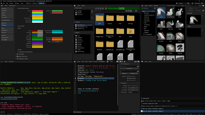 Theme config helper file - Basics & Interface - Blender Artists Community