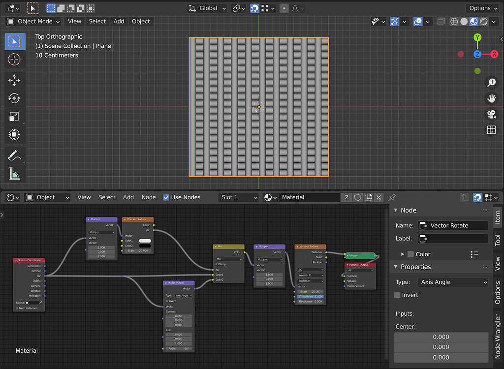 Rotate procedural texture in node editor - #15 by lone_noel - Materials ...