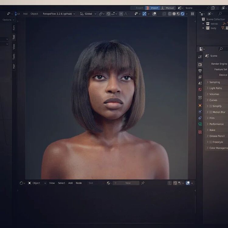 Hyper Realistic Portrait In Blender - Finished Projects - Blender ...