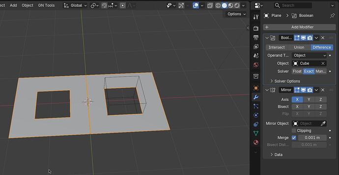 Mirror Modifier Breaks Boolean Modifier - Modeling - Blender Artists ...
