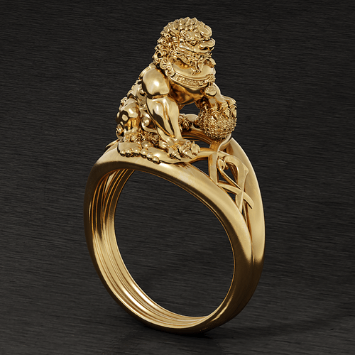 CHINESE-LION-view-RING