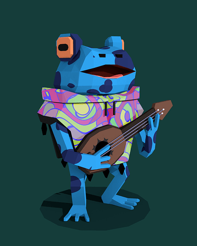 Happy Croaker 1