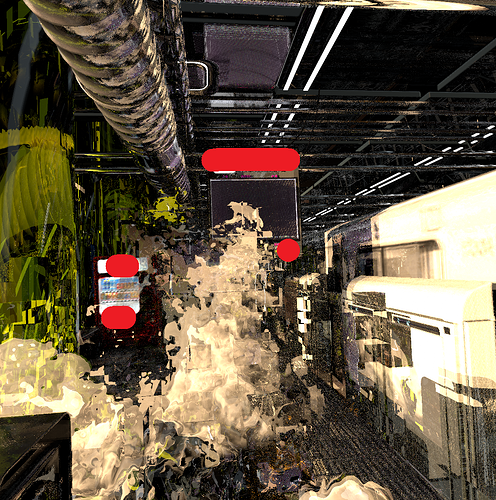 Srange Rendering Artefacts in Highly Reflective Scene / Volumetrics ...