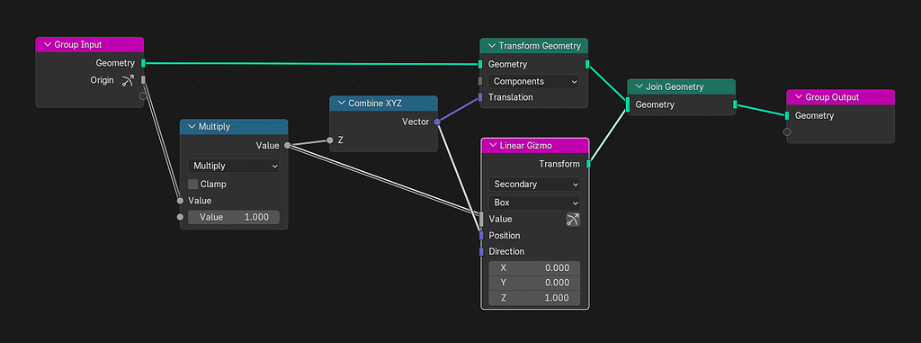 How to clamp a gizmo's position in geometry nodes? - Modeling - Blender ...