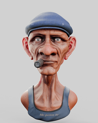 Old man front