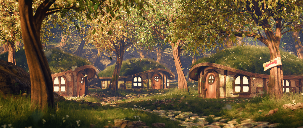 Small Village - Finished Projects - Blender Artists Community