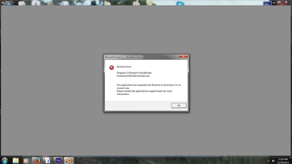 Blender crashing. - Python Support - Blender Artists Community