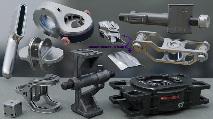 0 FreD-CoMal - Hard Surface exemple tuto