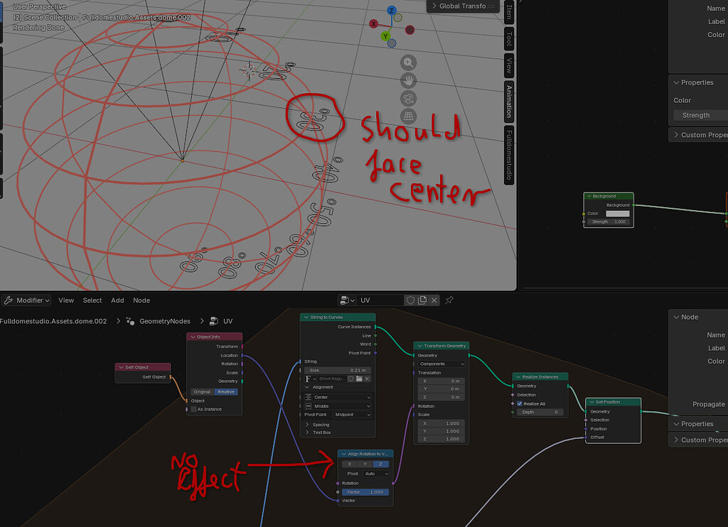 Align Rotation to Vector and repeat zone - Modeling - Blender Artists ...