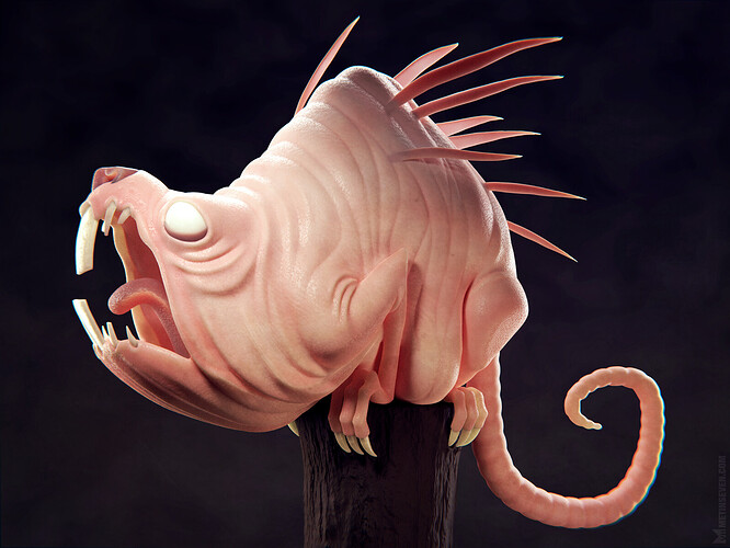 Cute critter - Finished Projects - Blender Artists Community