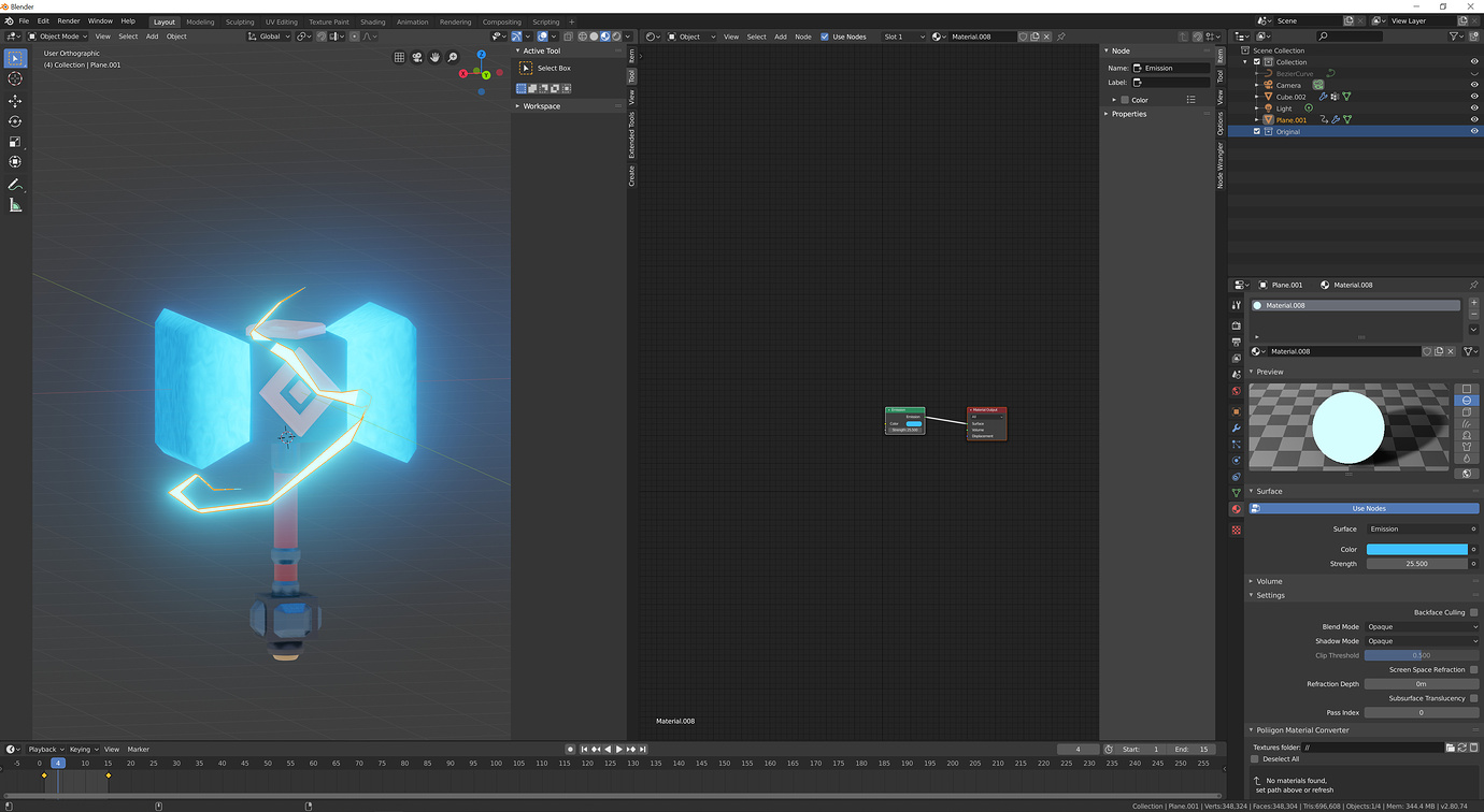 Render bloom effect with Eevee - Lighting and Rendering - Blender ...