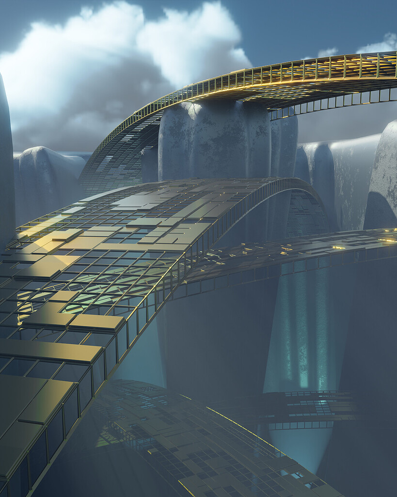 Bridges - Finished Projects - Blender Artists Community