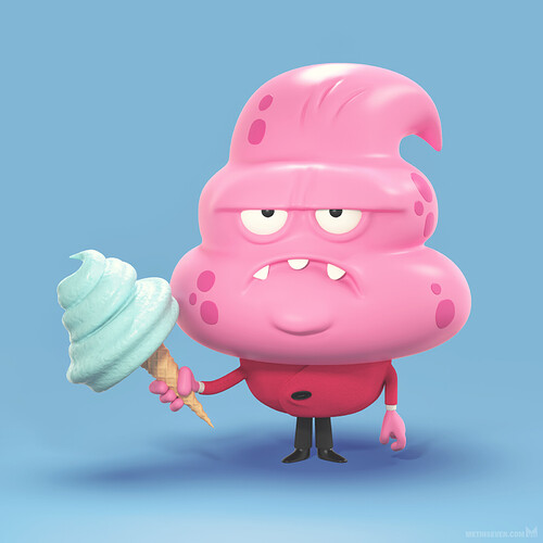 metin-seven_3d-print-modeler-toy-character-designer_cartoon-funny-ice-cream-monster