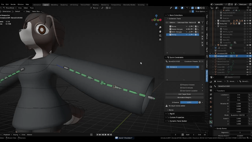 Feedback Rig cloth - Animation and Rigging - Blender Artists Community