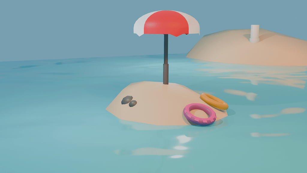 Maybe Animation Tiny Island Scene (maybe animation