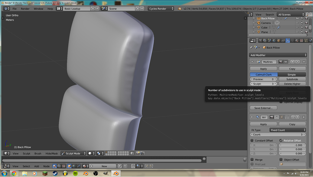 Reset Sculpting Modeling Blender Artists Community