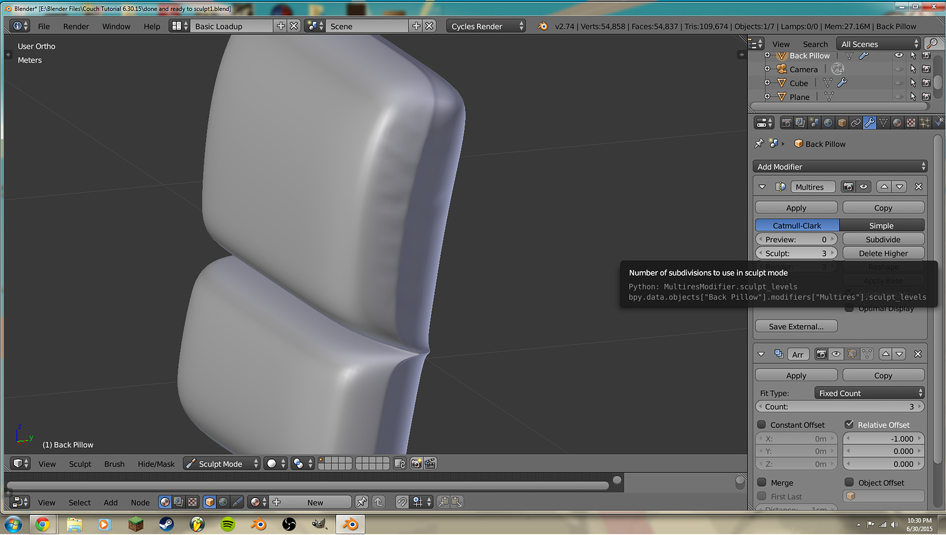 Reset Sculpting Modeling Blender Artists Community