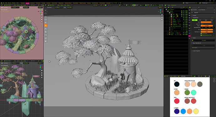 Small Fantasy Scene - Finished Projects - Blender Artists Community